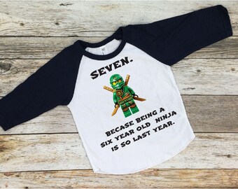 Ninjago Birthday Shirt. Green Ninja shirt. Ninjago birthday. Ninjago movie shirt. Ninjago movie. Green Ninja Birthday Shirt. Ninjago Party.