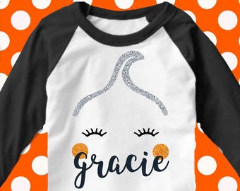 Halloween svg, Ghost svg, Ghost Face svg, svg, girls halloween, svg, png, eps, DXF, halloween monogram, Cut File, Cricut, Silhouette, boo