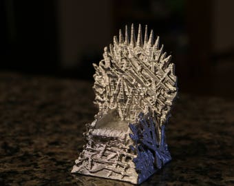 Iron Throne - Game of Thrones - 3D Printed Model - Father's Day Gift
