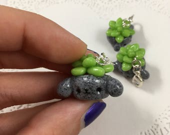 Puppy Succulent Planter Charm