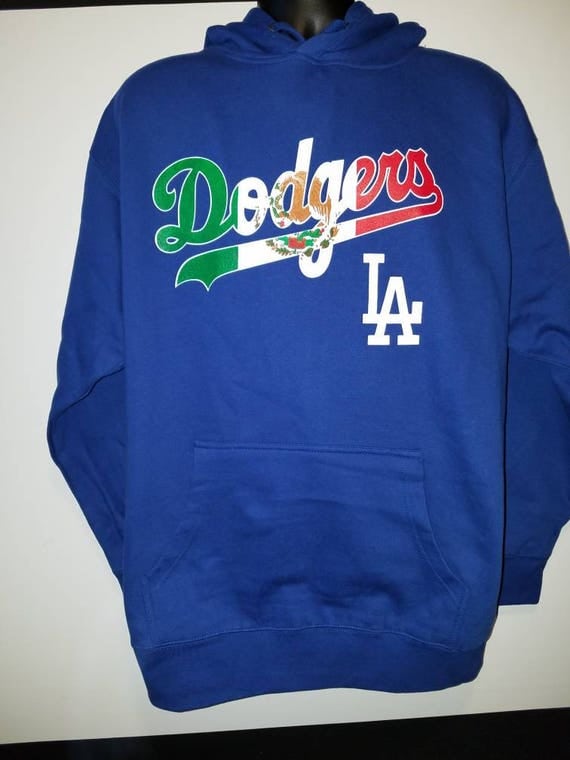 Los Angeles Dodgers Mexican Heritage Hoodie sizes S-3XL LA