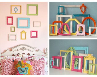 Nursery Decor Shabby Chic Picture Frames