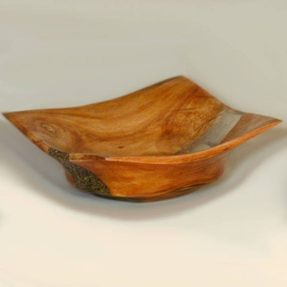 Small Wooden Bowl Square Wooden Bowl Wooden Plate Resin