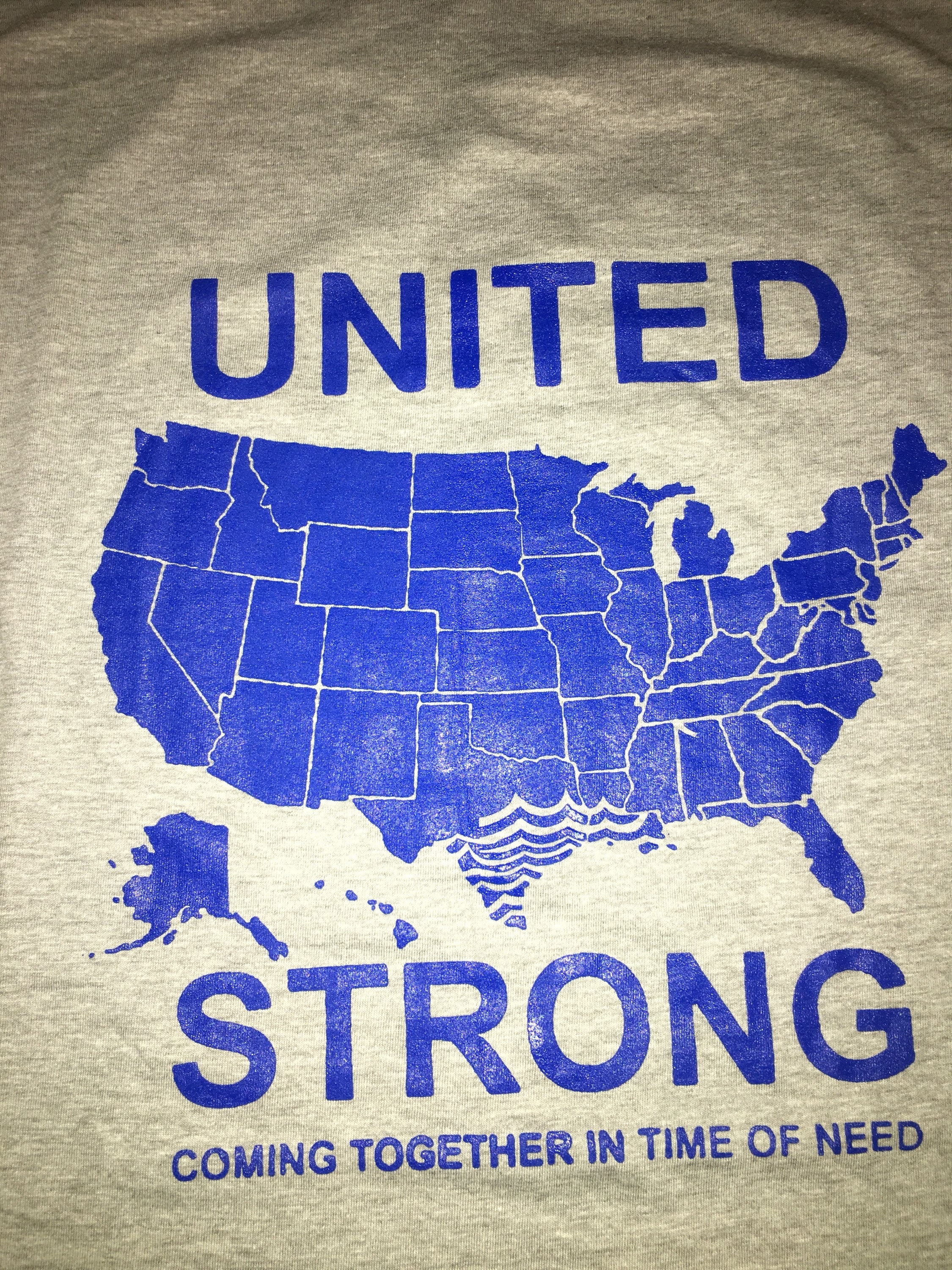 UNITED STRONG America coming together to help when needed