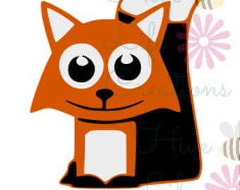 Fox Instant Download * Cute Fox SVG File * Instant Download File * SVG DXF & Png File * Fox You File download * Cute Fox cut download