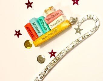 Custom Bookshelf Bookmark | Sarah J Maas Bookshelf Bookmark | ACOTAR, ACOMAF, ACOWAR Bookmark | Throne of Glass Bookshelf | Queen of Shadows