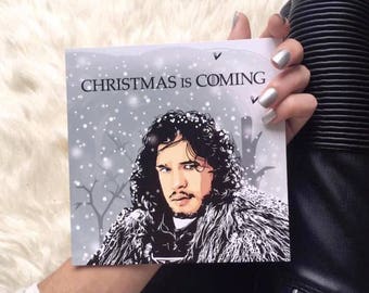 Central 23 Game Of Thrones Christmas Card "Christmas Is Coming"