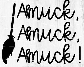 Hocus Pocus SVG // Hocus PocusCut File // Amuck Amuck Amuck Digital File
