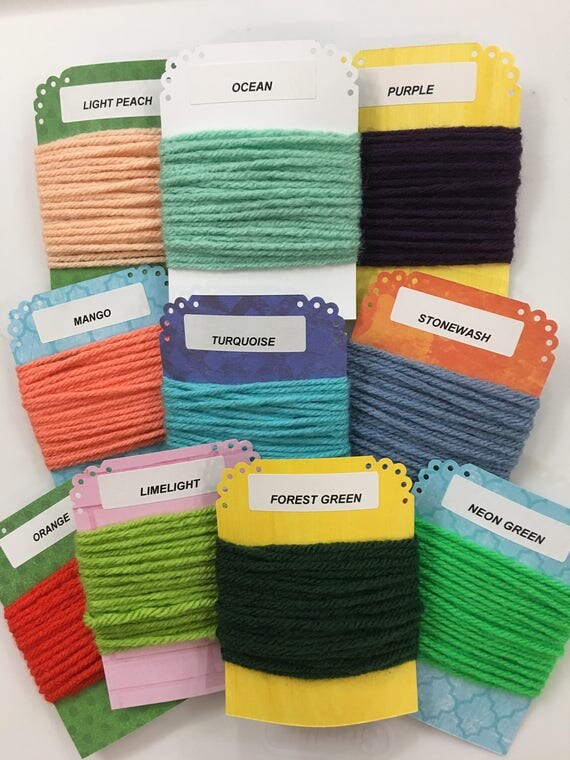 Yarn Samples 10 Colors 2.99 Hobby Lobby I Love This Yarn