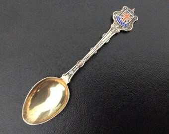 Sterling "England" Spoon / Union Jack / Sterling Silver / 925 / Hallmarked / Souvenir Spoon / Exquisite J Ltd