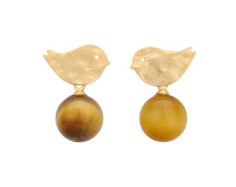 Earring - Gold - Metal - Elegant - Anniversary