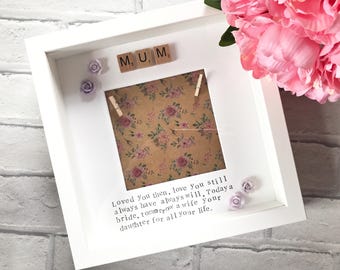 Mother of the Bride Frame | Mother of the Bride Gifts | Wedding Gifts | Mothers Day Gifts | Thank you Gift