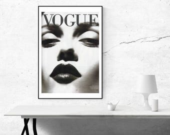 Fashion Wall Decor vogue print | etsy Fashion Wall Decor vogue print | etsy
