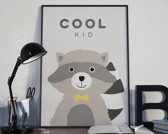 Deco poster Cool kid baby room