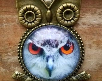 Custom owl pendant