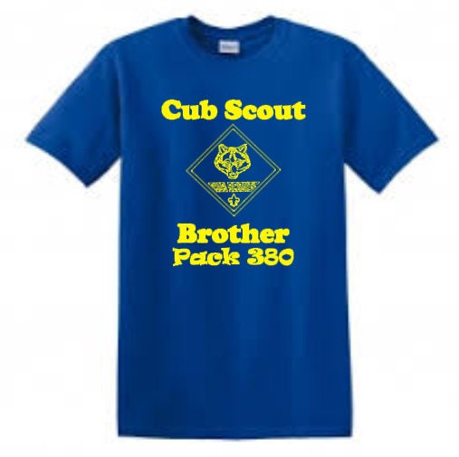 cub scout shirt sizing