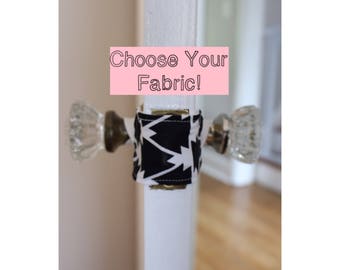 Nursery Door Silencer, Door Latch Cover, Door Muffler, Door Bumper, Baby Shower Gifts
