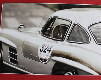 photo cut Mercedes A2 print on photo paper glossy.