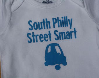 South Philly Street Smart Onesie - 12 months