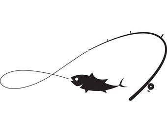 Free Free 95 Fishing Rod And Reel Svg SVG PNG EPS DXF File