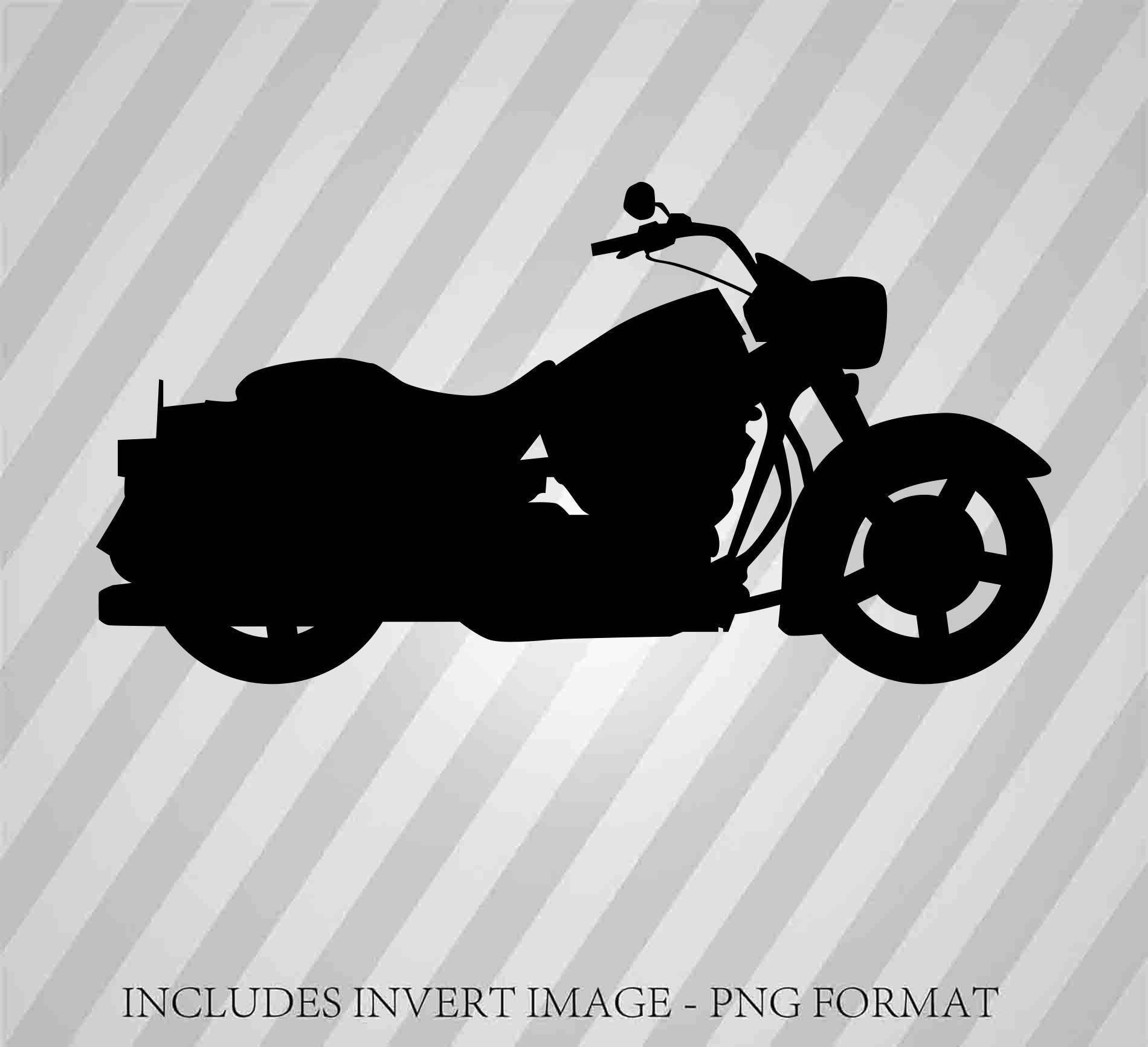 Download harley davidson Silhouette - Svg Dxf Eps Silhouette Rld ...