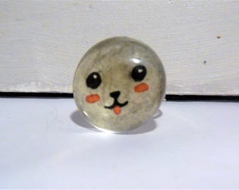 Kawaii animal ring