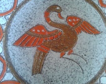Large Fratelli Fanciullacci decorative plate