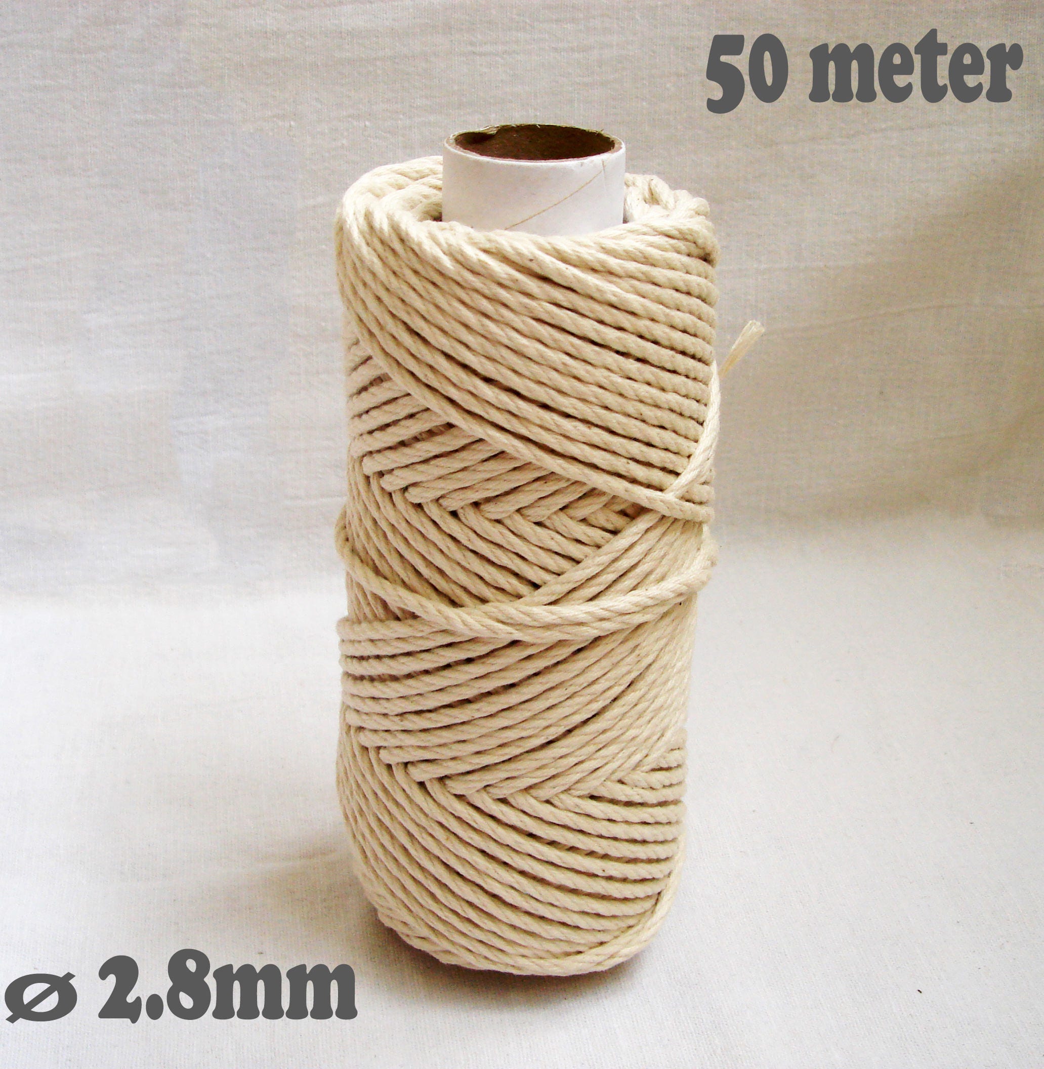 Uncategorized Macrame Twine cotton cord twisted macrame twine