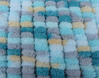 very soft multicolored baby blanket