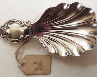Sterling silver Caddy Spoon by Aaron Hadfield Sheffield