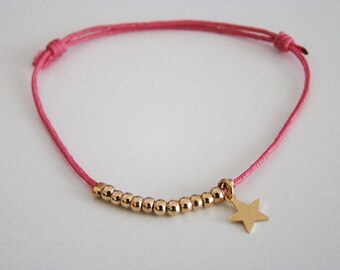Bracelet link with tiny pearls