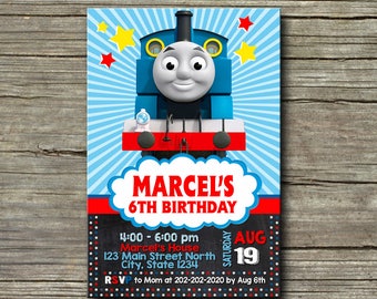 Thomas invitation | Etsy