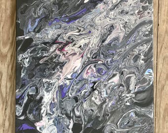 16x20" abstract painting on wrapped canvas