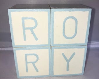 Decorative Personalised Building Blocks