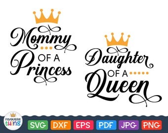 Download Mommy of a princess | Etsy