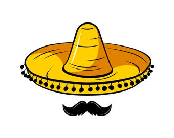 Download Mexico sombrero svg | Etsy