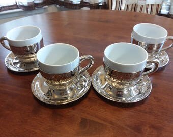 godinger silver art co miniature tea set