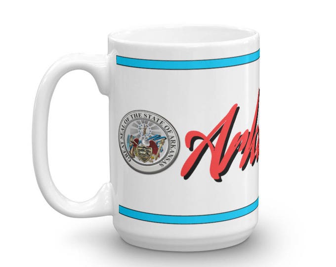 Arkansas Mug, Arkansas Keepsake, Arkansas Memorial Cup, Arkansas Pride, Arkansas Coffee Cup, Arkansas Coffeee Mug