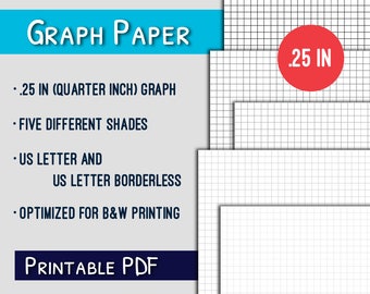 Black and White Grid Wrapping Paper / Graph Paper Gift Wrap