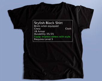 T-shirt World Of Warcraft Légion – Noir, Pour Les Vrais Fans De La Saga