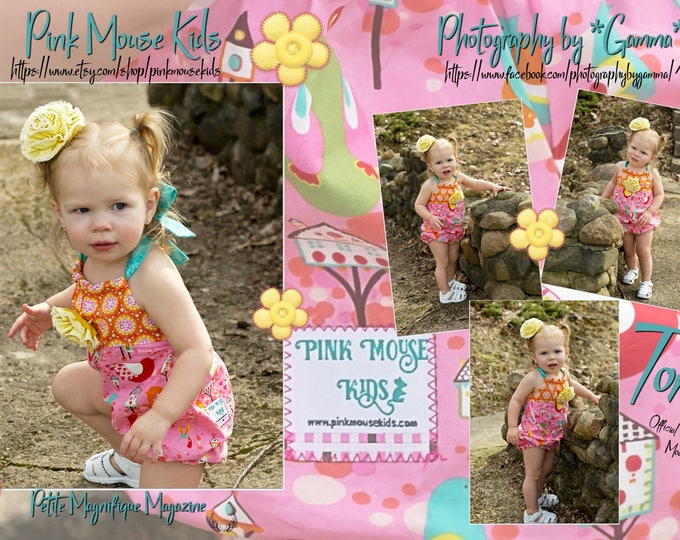 Little Girls Easter Dress - Easter Bunny - Toddler Spring Dress - Toddler Photo Dress - Girls Kimono Dress - 1st Easter - 12 mo to 14 yrs