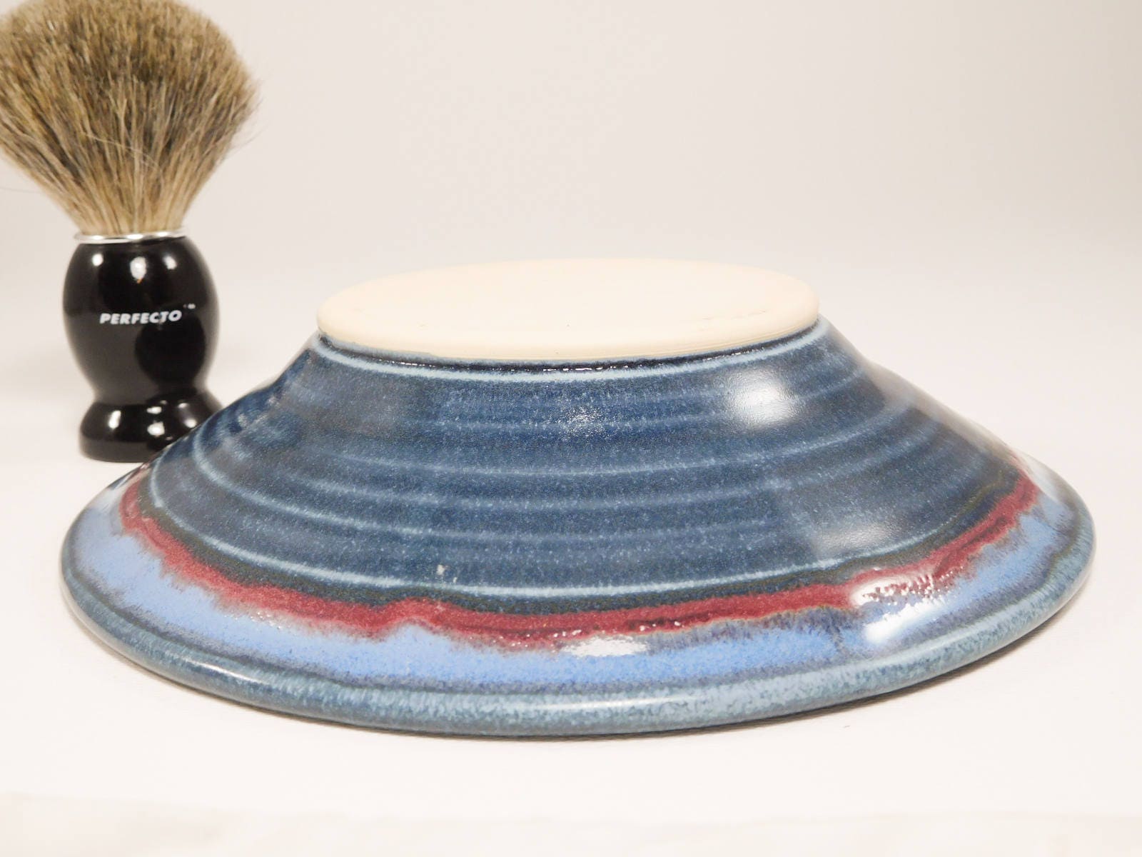 Pottery Shave Dish Large Ceramic Shave Dish Bowl For Wet