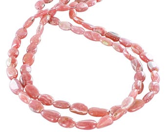 ARGENTINA RHODOCHROSITE Beads 19" Strand NewWorldGems