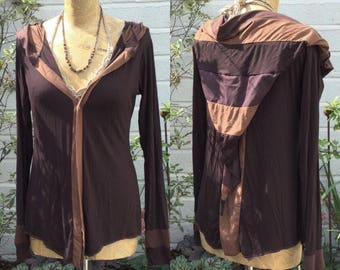 Hooded Pixie Cardigan, Pixie Jacket, Pointy Hood
