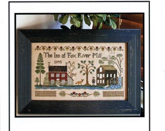 Little House Needleworks: The Inn at Fox River Mill - Cross Stitch Pattern