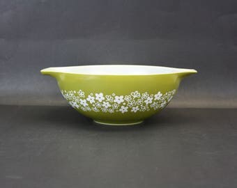Vintage Pyrex 'Spring Blossom' 444 Cinderella Mixing Bowl (E8488)