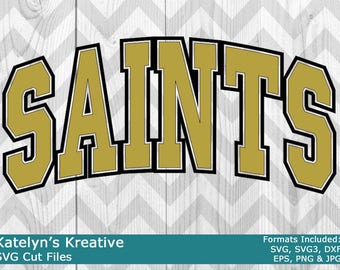 Saints Arched SVG Files