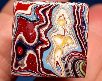 Fordite Cabochon / Detroit Agate (suzybones) pendant,jewelry