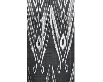 SALE! Ikat Fabric, Ikat Fabric by the yard, Hand Woven Fabric , F-A318