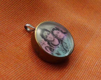 Shiva parvati locket Clearance